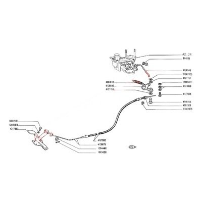 画像2: アクセルペダル＆ボルト（Fiat 500）