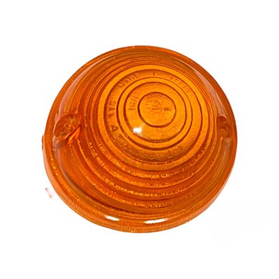 画像1: フロントインジケーターランプ（ウインカー）カバー/Amber（Fiat 500）