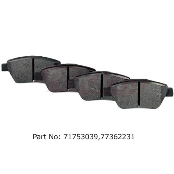 画像2: フロントブレーキパッド(プントmk1・mk2) (2)