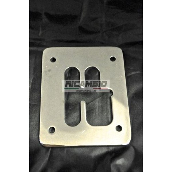 画像2: ギアセレクタープレート(クロム)(Fiat 500) (2)