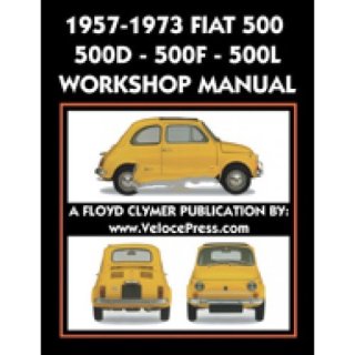 FIAT500 フィアットチンクエチェント 整備マニュアル 洋書 英語