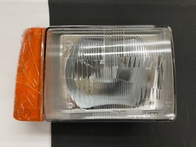 画像2: 左ハンドル用ヘッドライト左右セット（アンバーインジケーター付）（パンダ）