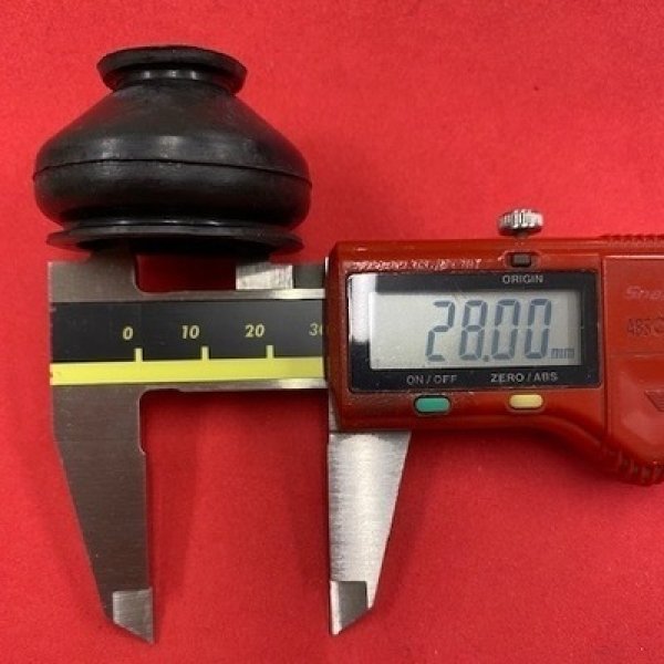 画像3: ステアリングボールジョイントブーツ(パンダ)大 (3)