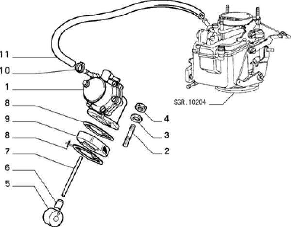 画像2: フューエルポンプ(パンダ) (2)