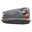 画像2: フロントインジケーターランプ（ウインカー）カバー/Amber（Fiat 500） (2)